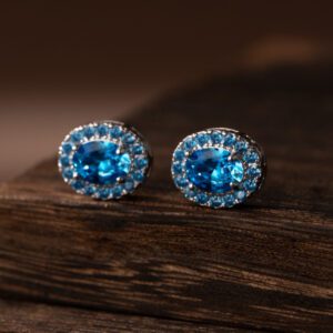 Boucles Moissanite Argent S925 - Éclat Pur
