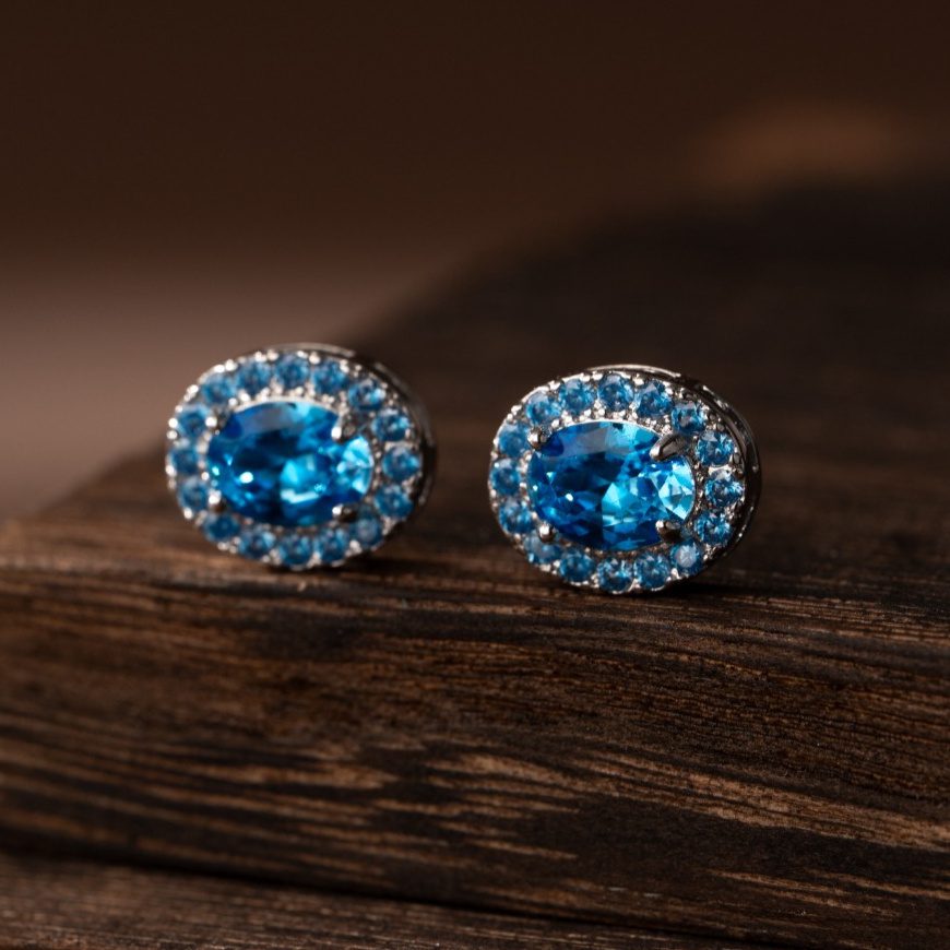 Boucles d'oreilles à clous en moissanite de 3,8 grammes, avec un poids de 1,5G en argent S925, élégantes et stylées, parfaites pour les demandes en mariage, les fiançailles et les mariages, un cadeau idéal pour Noël, le Nouvel An ou les anniversaires
