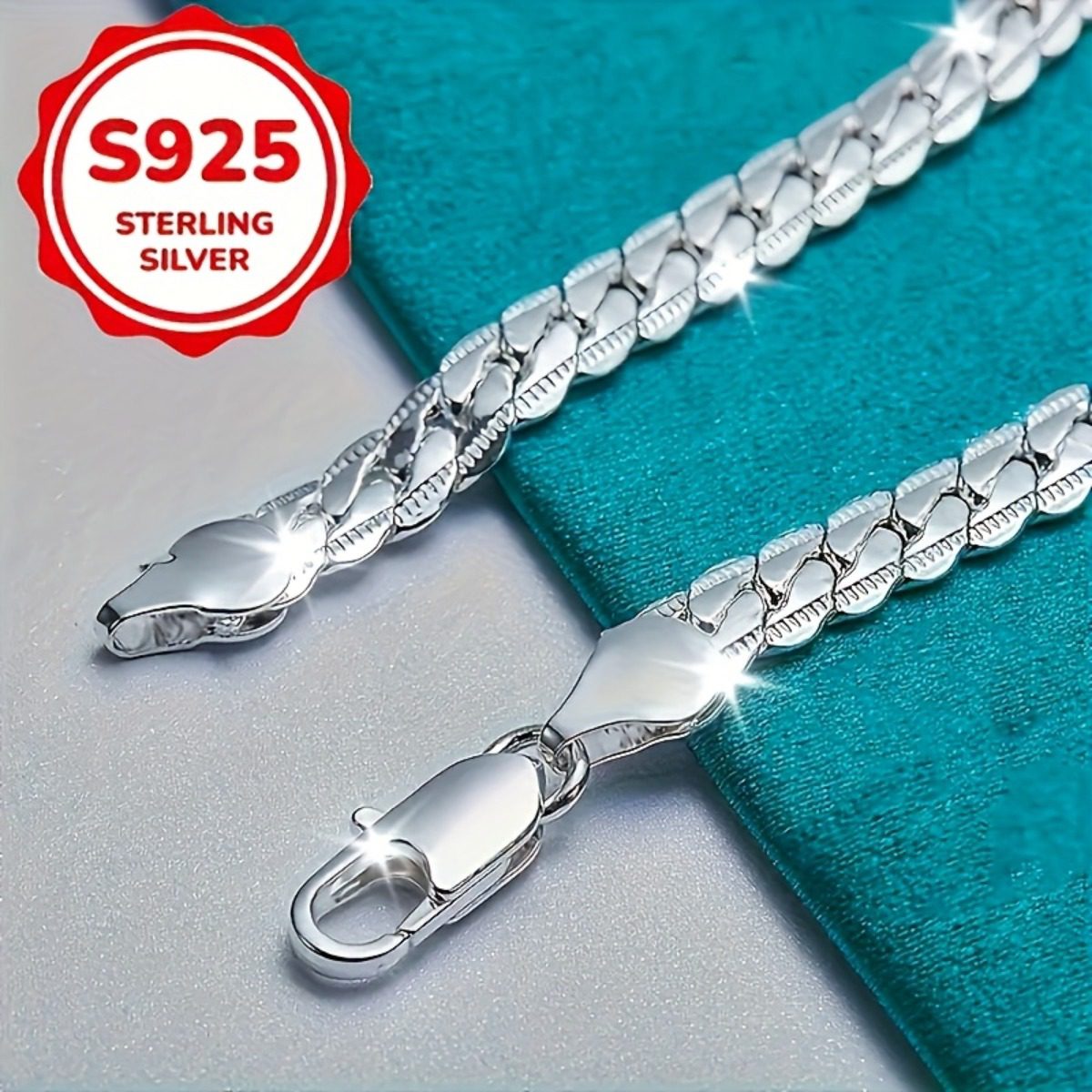 Un bracelet bohème torsadé en argent S925, ce bracelet léger et élégant est parfait pour un usage quotidien et les occasions spéciales. Il sert de pièce de bijouterie polyvalente pour toute saison, idéal pour les fêtes et les tenues décontractées.