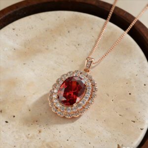 Collier Moissanite D VVS1 Argent 925