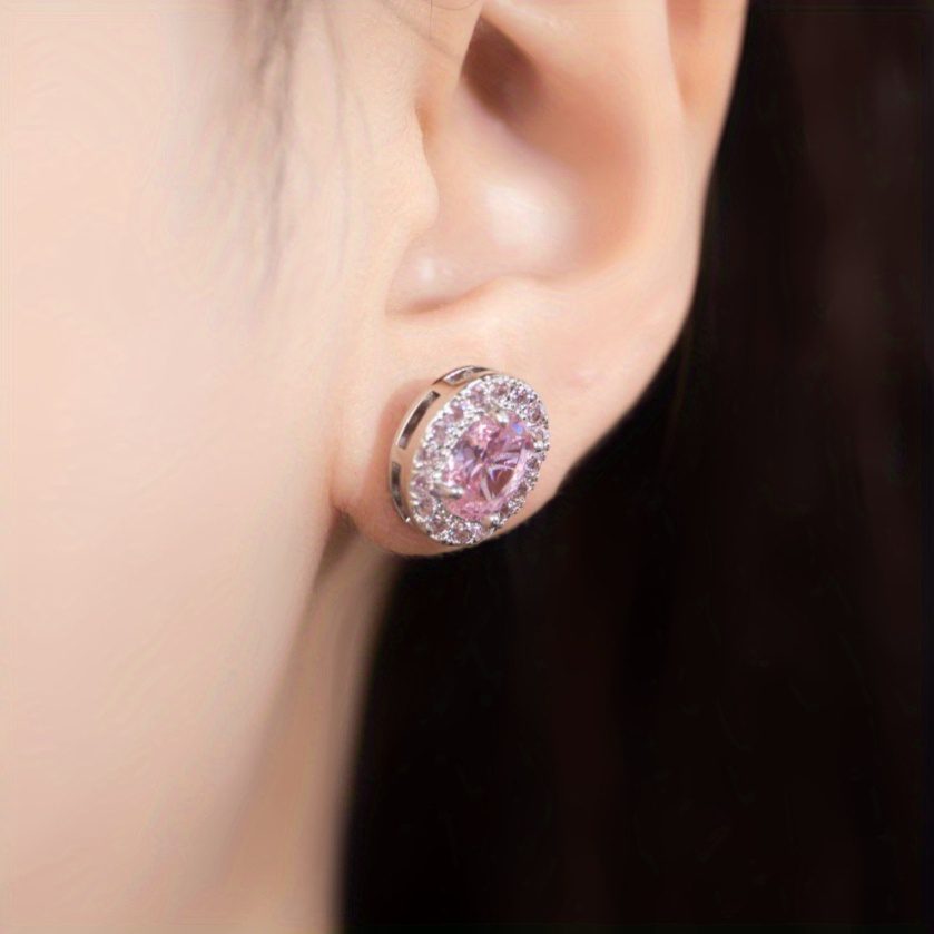 Boucles d'oreilles à clous en moissanite de 3,8 grammes, avec un poids de 1,5G en argent S925, élégantes et stylées, parfaites pour les demandes en mariage, les fiançailles et les mariages, un cadeau idéal pour Noël, le Nouvel An ou les anniversaires