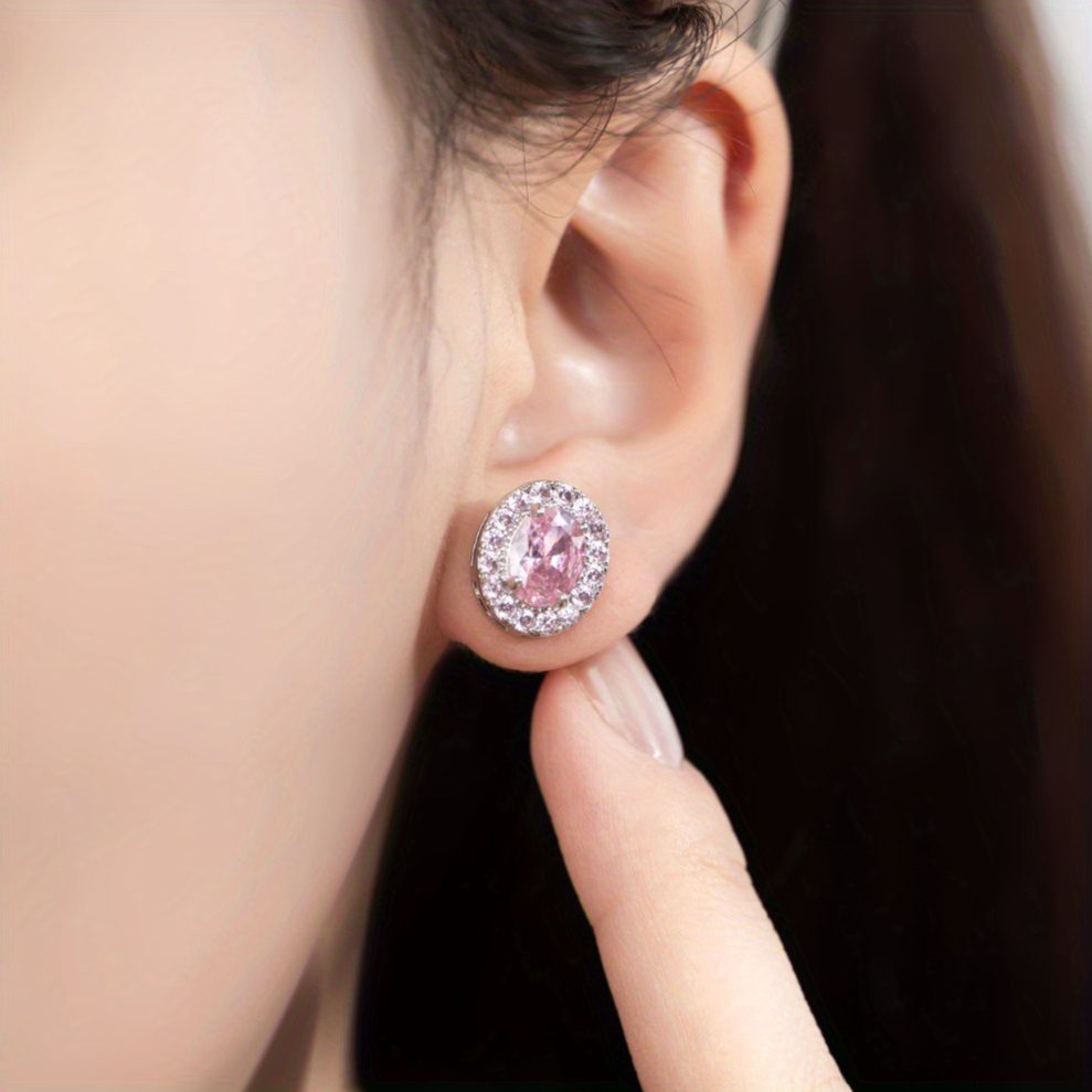 Boucles Moissanite Argent S925 - Éclat Pur – Image 9