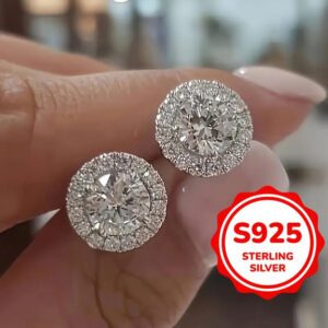 Boucles d'Oreilles Argent S925 Éclat Zircone