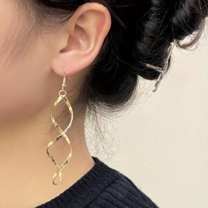 Boucles d'Oreilles Spirale Élégance