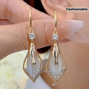Boucles d'Oreilles Œil de Chat Éclat