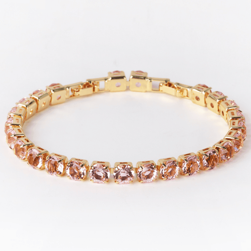 Bracelet émeraude argent 925 plaqué or – Image 4